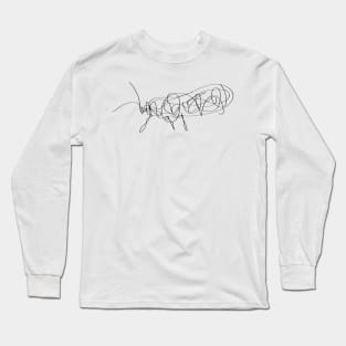 Psyllid doodle (black) Long Sleeve T-Shirt